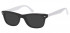 Sunglasses in Black/White
