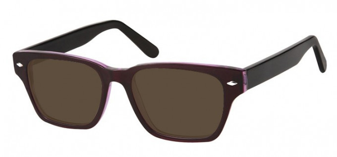 Sunglasses in Purple/Black
