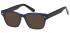 Sunglasses in Clear Blue/Black