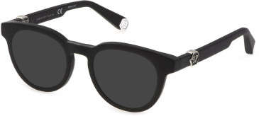 Phillip Plein VPP024M sunglasses in Matt/Sandblasted Black