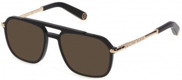 Phillip Plein VPP018M sunglasses in Shiny Black