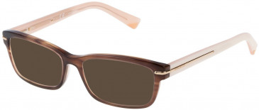 Nina Ricci VNR018N sunglasses in Shiny Striped Beige