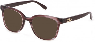 Mulberry VML168 sunglasses in Shiny Striped Violet