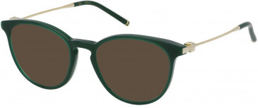 Mulberry VML132 sunglasses in Shiny Dark Green