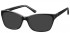 Sunglasses in Black/Clear