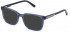 Fila VFI032 sunglasses in Shiny Transparent Blue