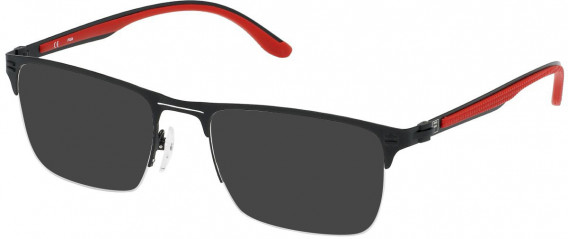Fila VFI030 sunglasses in Total Semi Matt Black
