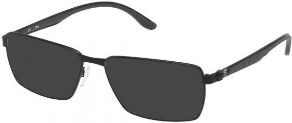 Fila VFI029 sunglasses in Total Semi Matt Black