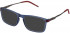 Fila VF9353 sunglasses in Matt Transparent Blue