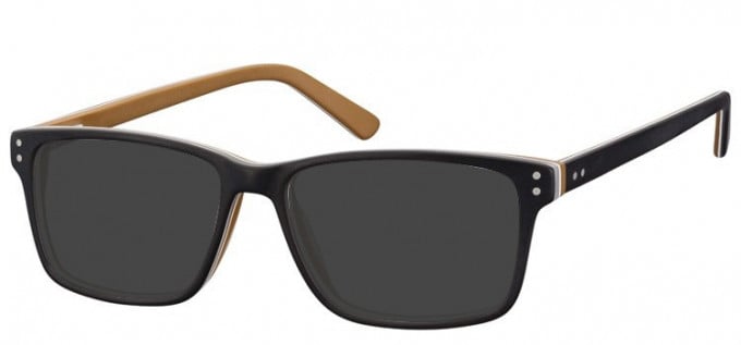 Sunglasses in Black/Brown