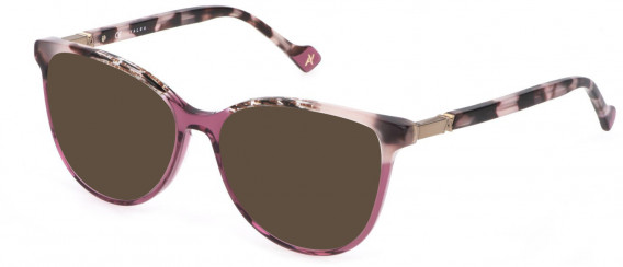 Yalea VYA050V sunglasses in Bordeaux