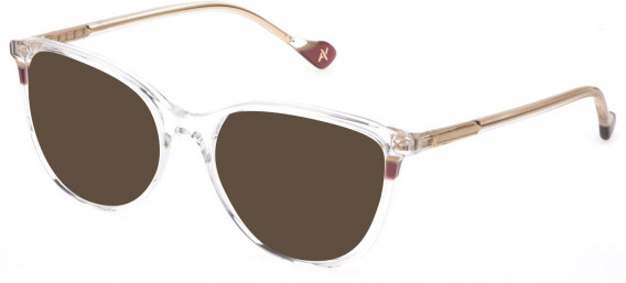 Yalea VYA047V sunglasses in Transparent Grey Crystal