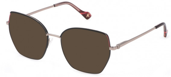 Yalea VYA043 sunglasses in Shiny Red Gold