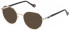 Yalea VYA039 sunglasses in Shiny Rose Gold/Black