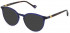 Yalea VYA022 sunglasses in Shiny Transparent Blue