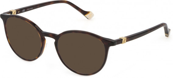 Yalea VYA022 sunglasses in Red Havana/Opal Red