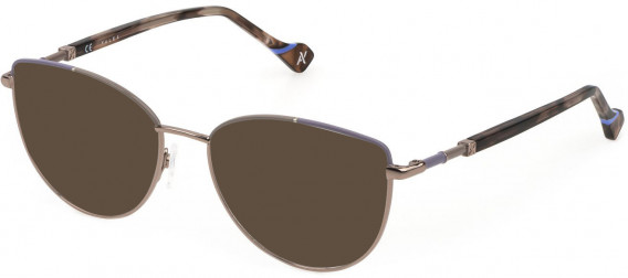 Yalea VYA014 sunglasses in Copper