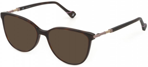 Yalea VYA012 sunglasses in Shiny Dark Havana