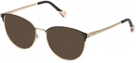 Yalea VYA011 sunglasses in Shiny Rose Gold