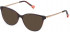 Yalea VYA010 sunglasses in Shiny Striped Violet/Red