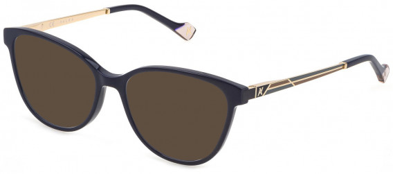 Yalea VYA005 sunglasses in Shiny Dark Blue