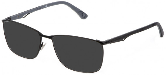 Police VPLF06 sunglasses in Total Semi Matt Black