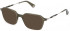 Police VPLE98 sunglasses in Shiny Transparent Military Green