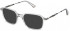 Police VPLE98 sunglasses in Shiny Transparent Grey