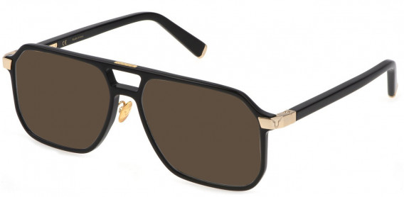Police VPLE21 sunglasses in Shiny Black