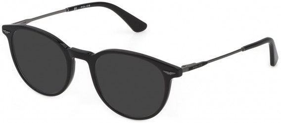 Police VPLD93 sunglasses in Shiny Black