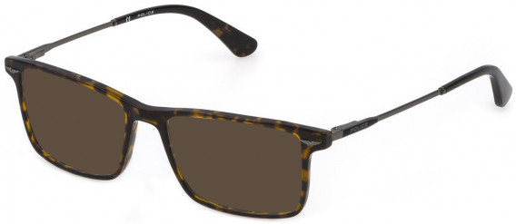 Police VPLD92 sunglasses in Shiny Dark Havana