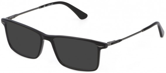 Police VPLD92 sunglasses in Shiny Black