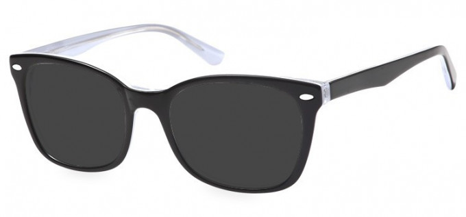 Sunglasses in Black/Clear