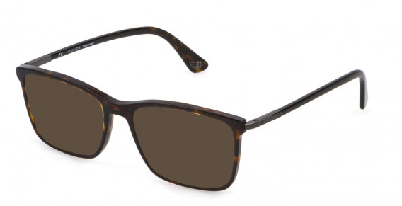 Police VPLD11N sunglasses in Shiny Dark Havana