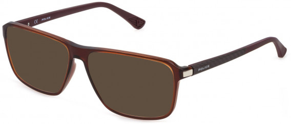 Police VPLD09 sunglasses in Shiny Opal Brown