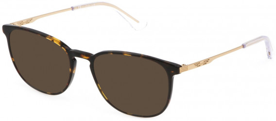 Police VPLD07 sunglasses in Shiny Dark Havana