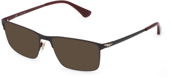 Police VPLD06 sunglasses in Shiny Red