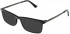 Police VPLB75 sunglasses in Shiny Grey