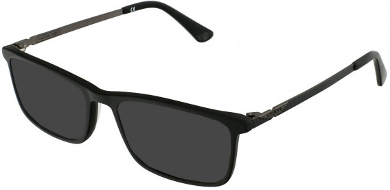 Police VPLB75 sunglasses in Matt/Sandblasted Black