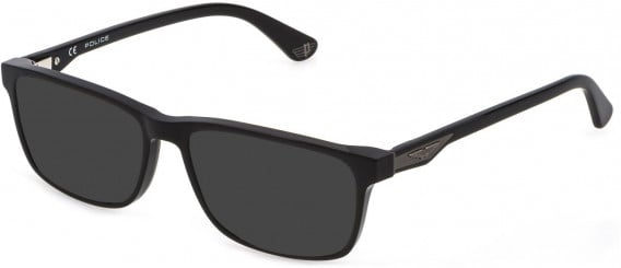 Police VPLB56 sunglasses in Shiny Black