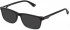 Police VPLB56 sunglasses in Shiny Black