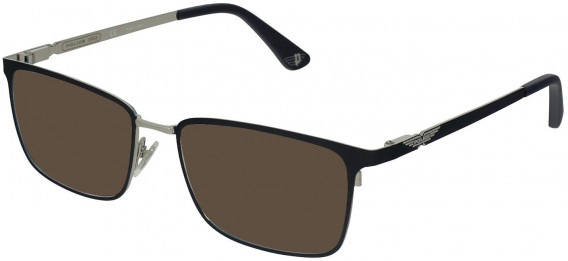 Police VPLB53 sunglasses in Shiny Palladium