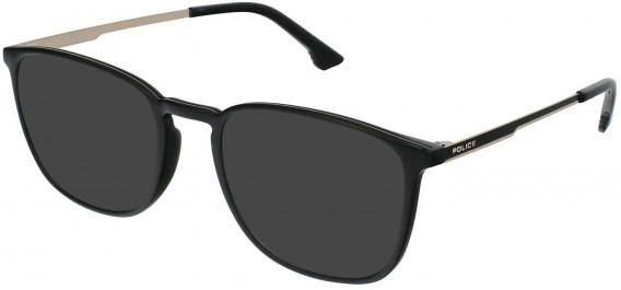 Police VPLB49 sunglasses in Total Shiny Black