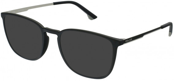 Police VPLB49 sunglasses in Matt Black