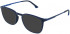 Police VPLB49 sunglasses in Matt Night Blue