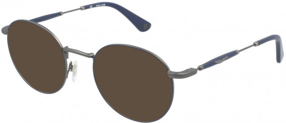 Police VPLA52 sunglasses in Matt Gun