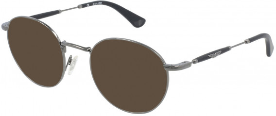 Police VPLA52 sunglasses in Total Shiny Gun