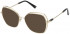 Nina Ricci VNR311 sunglasses in Shiny Total Rose Gold
