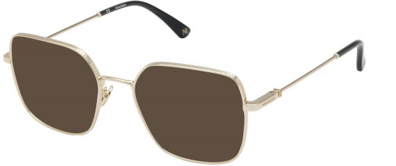 Nina Ricci VNR296 sunglasses in Shiny Total Rose Gold