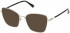 Nina Ricci VNR295 sunglasses in Shiny Light Gold